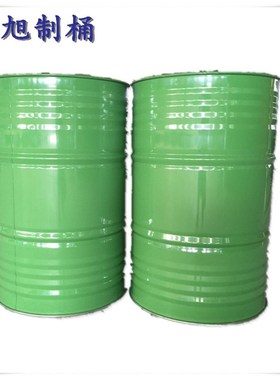 全新绿色油桶200升闭口桶大铁桶 装饰重磅油桶喷漆桶小口油桶19kg