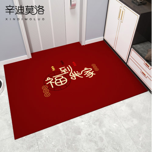 入户门地垫2024新款进门大门口皮革可擦免L洗脚垫可裁剪门垫子地