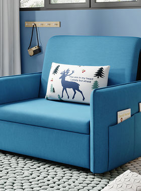 可折叠沙发床两用客厅书房阳台多功能单人双人小户型经济型带储物