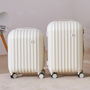 行李箱女生高颜值2024新款18寸小型登机拉杆箱双面封闭隔层旅行箱