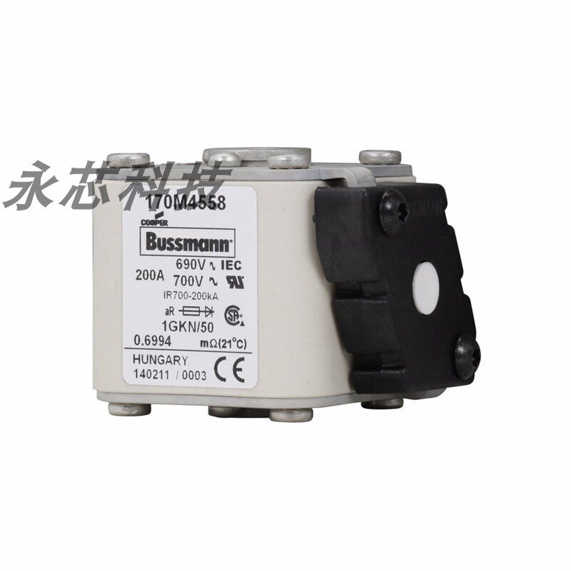 速发170M4558巴斯曼熔断器熔断体直流陶瓷保险丝熔断器熔芯底座熔