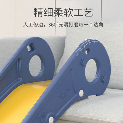 儿童室内滑滑梯家用小型简易沙发滑梯牀沿宝宝家庭游乐场2至6岁8