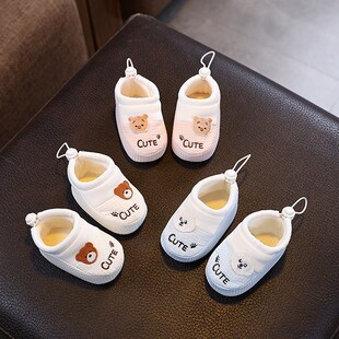 软底1岁宝宝不掉8 防滑6到12个月婴儿学步前鞋 春秋季 婴幼儿布底鞋