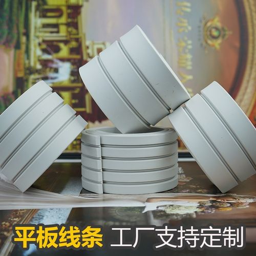 pvc平板线条石膏仿实木背景墙面装饰格栅板弧形护墙板隐形门隔断*