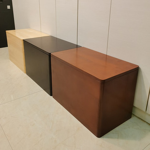 凳可坐人 定制储物凳整理柜杂物玩具收纳箱木箱带盖实木质家用换鞋