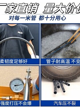 25硬管4分6黑色一寸32四分40管子给水管自来水管63塑料50热熔pe管