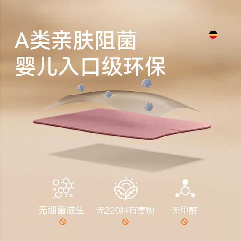 加厚折叠瑜伽垫子午睡午休小学生便携式家用宿舍儿童地垫