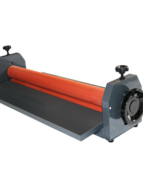 浪牌 手动冷裱机覆膜机手摇式PVC相片冷裱机腹膜机过膜机宽度65CM