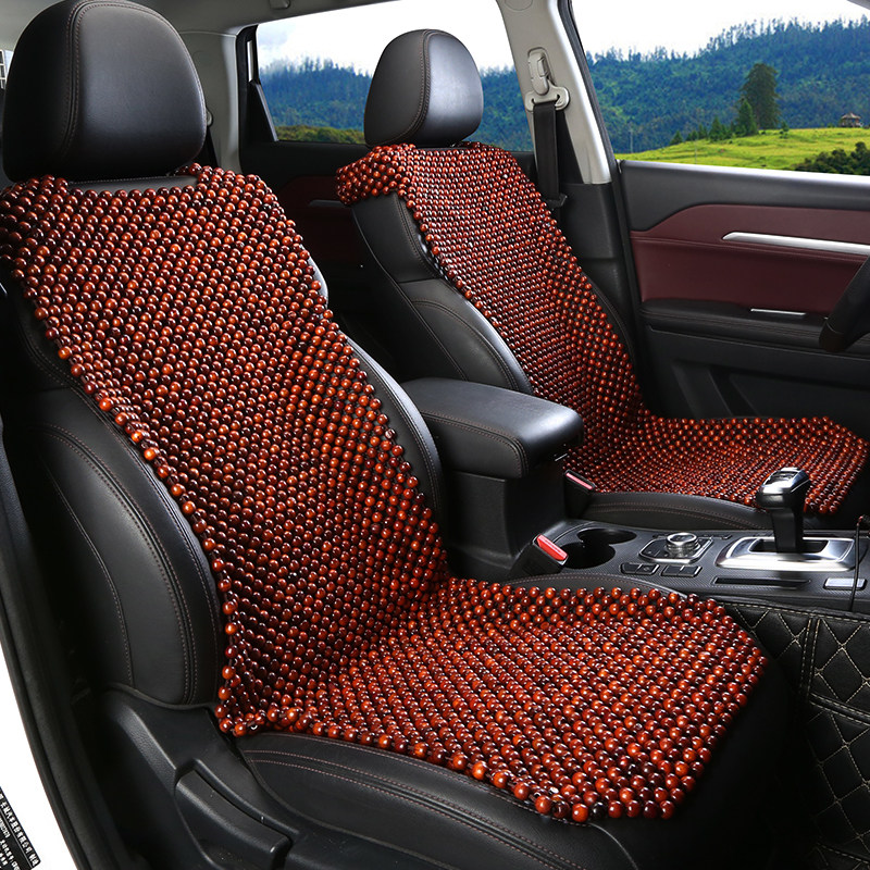 木珠汽车坐垫夏季凉垫单个主驾驶靠背座垫三件套透气通风夏天车垫,汽车用品/电子/清洗/改装,通用座套/座垫,淘宝优惠券,粉丝福利购,淘宝优惠卷