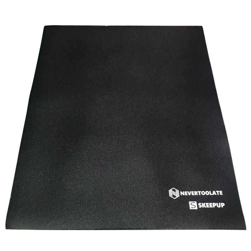 110*140cm高密度PVC加厚7毫米防滑抓地专业跳绳垫子室内外纯黑垫,运动/瑜伽/健身/球迷用品,瑜伽垫,淘宝优惠券,粉丝福利购,淘宝优惠卷