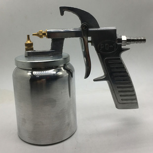 新款加厚PQ-1气动喷枪喷漆枪喷胶水枪对嘴双嘴普船泊五金工具