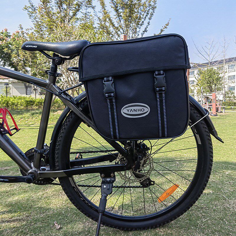自行车驮包防水山地车后货架包防雨大容量骑行驼包单车后驮尾托包