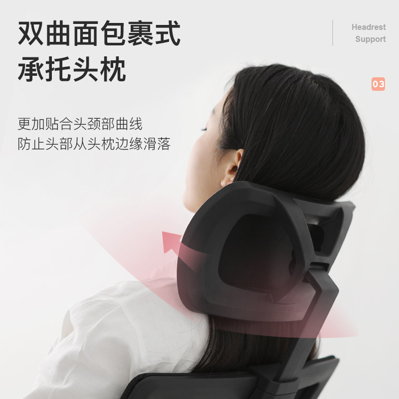 电脑椅时尚转椅办公室网椅升降座椅人体工学椅家用办公椅职员椅子