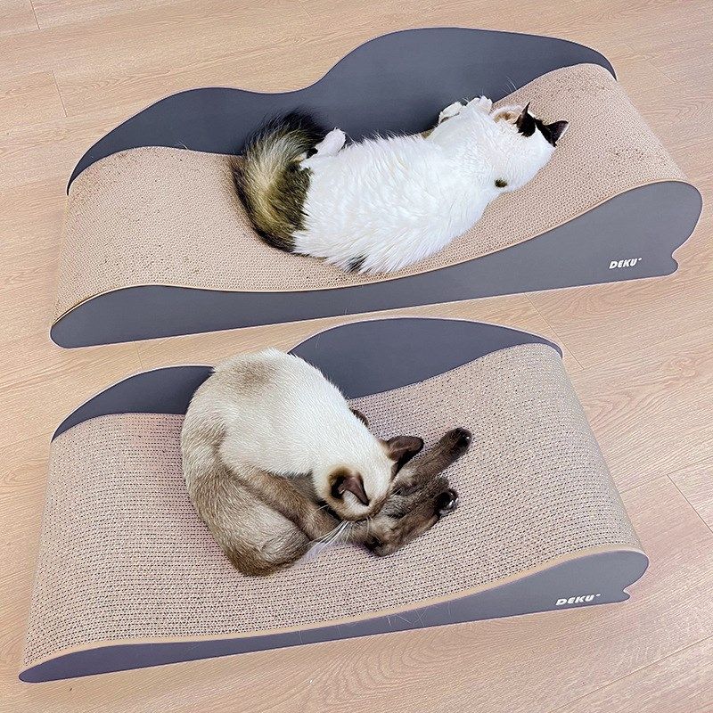 贵妃椅猫抓板沙发耐磨不掉屑超大号瓦楞纸猫抓板窝一体猫咪磨爪子