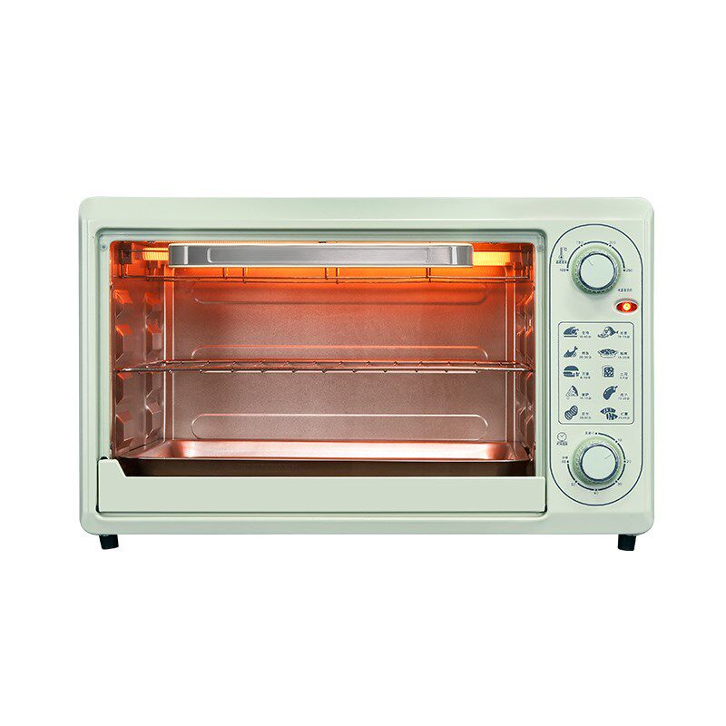 小夏熊电烤箱家用48升大容量烘焙蛋糕机全自动多功能小型商用烤箱