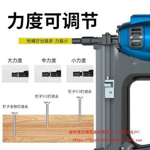 瓦斯枪多水功能斯射钉抢QHU气瓦电动钢钉枪水工神器泥墙打钉器门