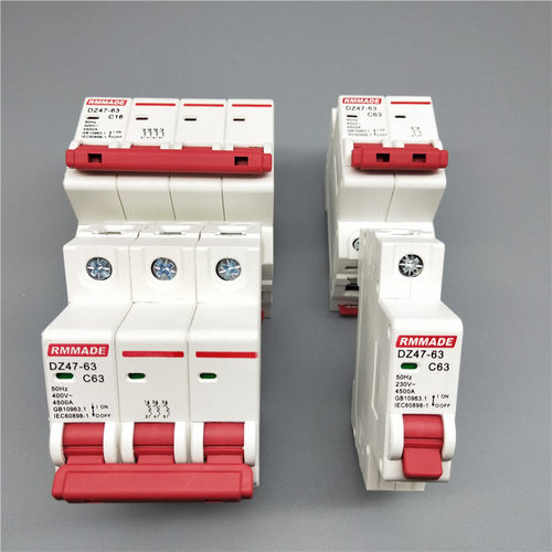 DZ47-63小型断路器家用空开空气开关1P2P3P4P 6A32A63A100A C45