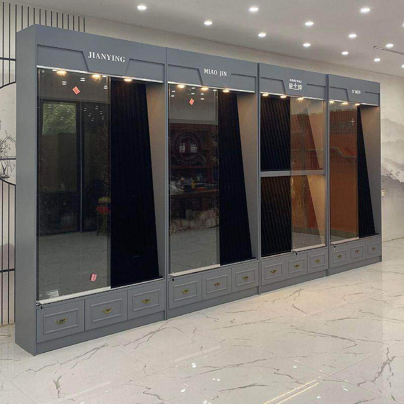柜款台球杆展AKR示柜台球器材柜陈列球杆存放桌球杆柜台新球室柜D