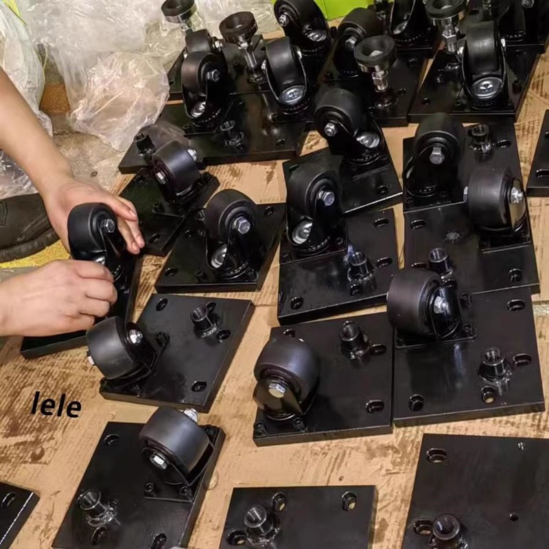 带调整块脚轮CAL75CAZL75-MCAZL75-RCAZL75-UCAZL75-Z脚轮固定板