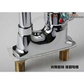 单5321把双孔卫生水头面盆间龙头冷龙热洗手间洗脸盆两水联水嘴