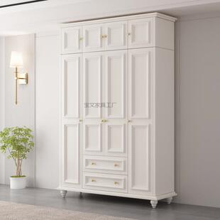 木柜纯顶色简约实衣橱带 美乡村大衣式 BwfmDsdSa71 7630人收藏