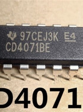 CD4071BE HD14071BP 原装IC集成电路  缓冲/逻辑芯片 DIP-14 直插