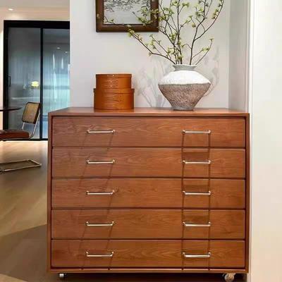 ?中古抽边NIA实木五斗柜家用柜沙发床尾边柜客厅餐屉储物柜卧室收