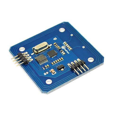 1RFD读卡模I块HWKC522串R口读写器3.56mhz ic卡射频模块开发板