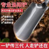 kt工洛阳打洞取土挖挖洞深孔钻土挖无品牌 坑具打井铁铲铲土户外