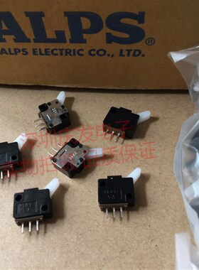 SSCTL10600进口日本ALPS 检测开关限位复位 翘柄机芯开关直插3脚