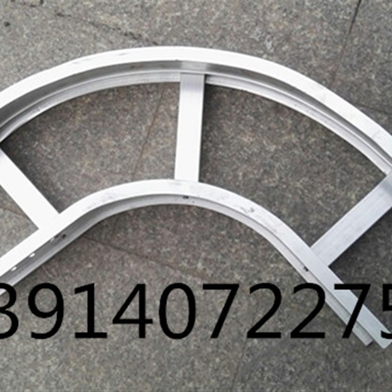 200x100铝合金电缆桥架 定制梯式槽式托盘式大跨距铝合金桥架线槽