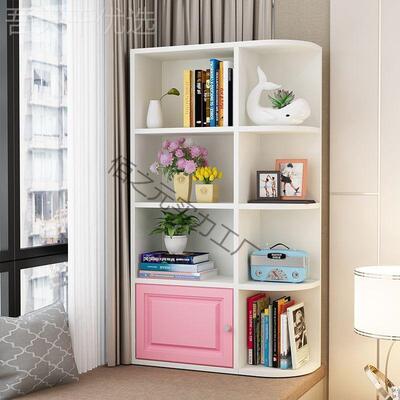 飘KWE窗柜储物柜书书体柜一墙角三角组合卧室书架窗台柜柜桌厂家