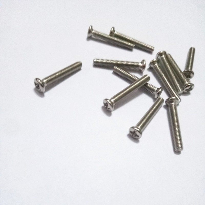 M3圆头螺丝 机牙螺钉十字盘头螺丝钉PM3*4/6/8/10/12/16/20/30