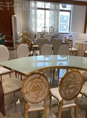 Tffiany gold chair weddng chair in staAALinles steeli sgolde