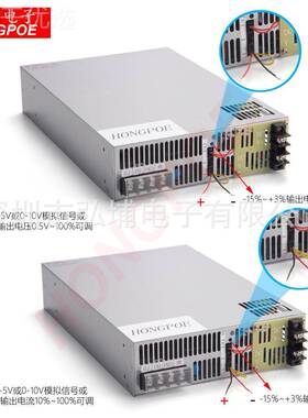 关电源22000W 24V 83A 0-5V模拟信号控制输出00-4V SE-20开0-9784