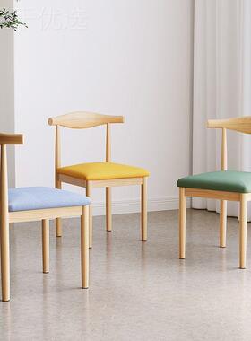 艺牛椅特价小吃角快店凳子汉堡甜品咖啡奶茶饭店餐铁YLA厅餐餐椅