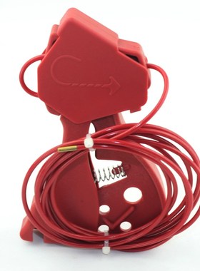 握式万用线缆锁/泛用绝缘钢线缆锁/锁具66604