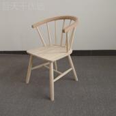 孔雀欧椅现代约餐 北家椅用椅 北欧塑料椅子实木椅子GWJ 新中简式