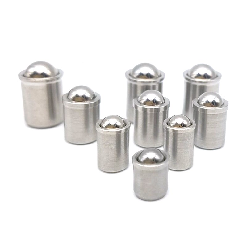 压入式球头柱塞ZAL01/PFSSN3 定位珠碰珠光身波珠伸缩螺丝