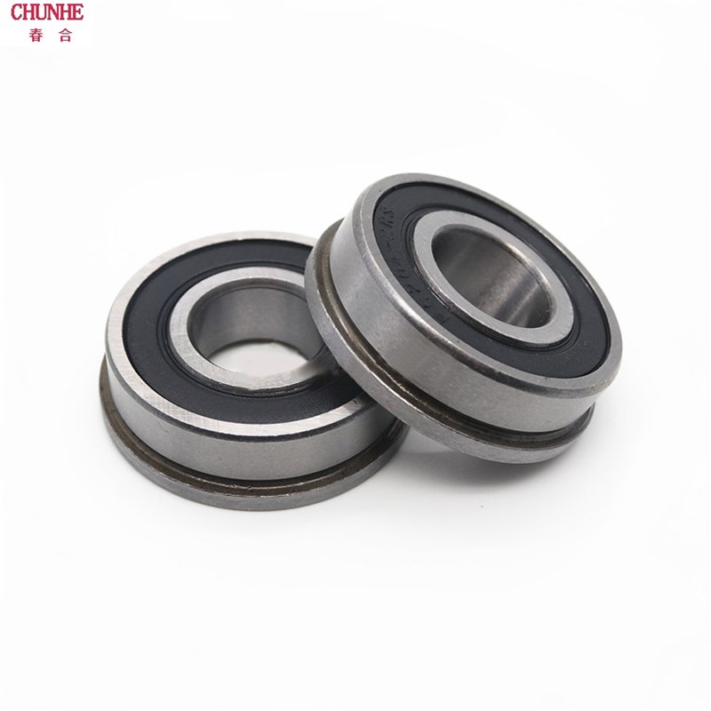 【正品】微型深沟球 法兰杯士轴承F634ZZ 尺寸4*16*5mm 带挡边