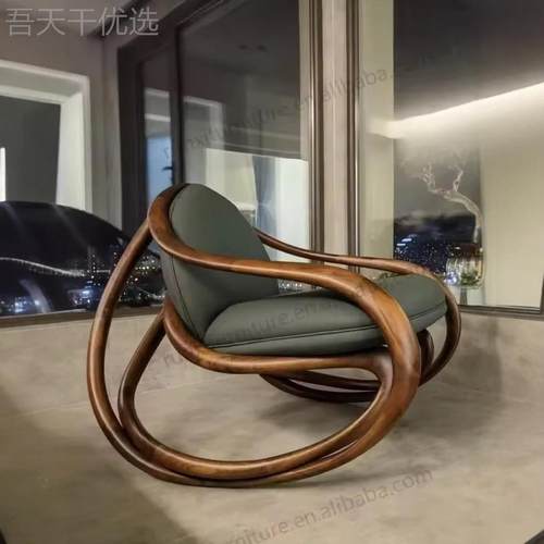 轻奢经师JSJ创典设计家具意发懒人沙椅酒店咖啡厅休闲场所休闲沙