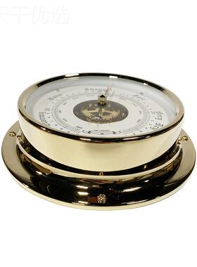 船用气压计LSPIMPA70243大气航海气压计铜壳海钟6式气压计潮钟