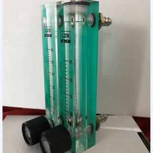玻璃转子方形氧气流量计氧吧气体流量计40L/60L/20L/10L/5L可定做