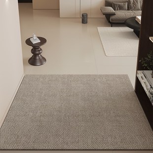 地垫现代简约纯色进门地垫免洗可擦门前垫户外防滑垫可定制玄关垫