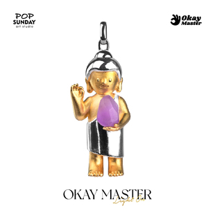 popsunday流行周日Okay Master吊坠项链首饰穿搭挂件饰品生日礼物