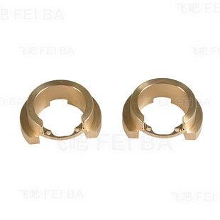 攀爬车桥边黄铜配重块 桥边转向配重 前后通用 单边