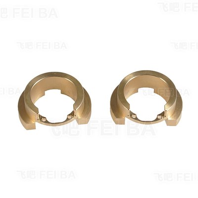 攀爬车桥边黄铜配重块 桥边转向配重 前后通用 单边