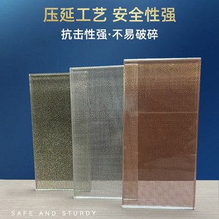 夹胶玻璃夹丝玻璃工艺玻璃钢化玻璃屏风玻璃调光玻璃热弯弯钢