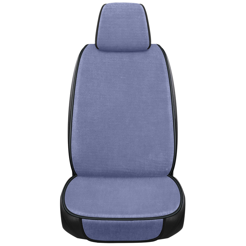 汽车坐垫单片前排驾驶单座椅垫冬季短毛绒后排垫子冬天保暖防滑
