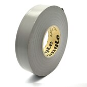 永乐电工胶带绝缘阻燃胶布膜米耐温胶带防水胶带浅灰色